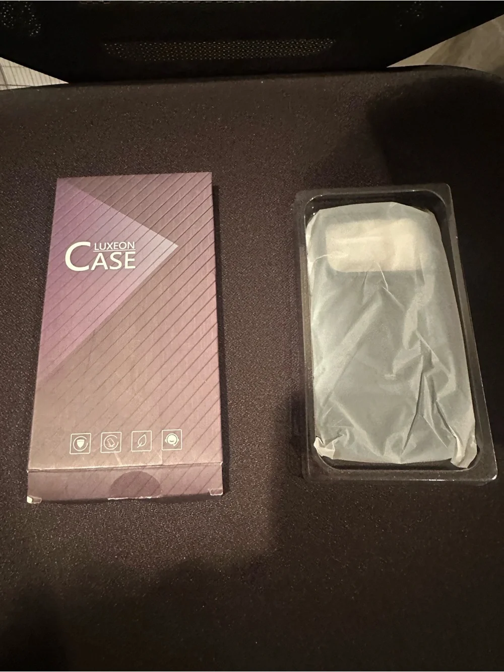 Luxe Case Phone Case - Black iPhone 17 pro